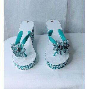 Mariposa Women's Crystal Flip Flop